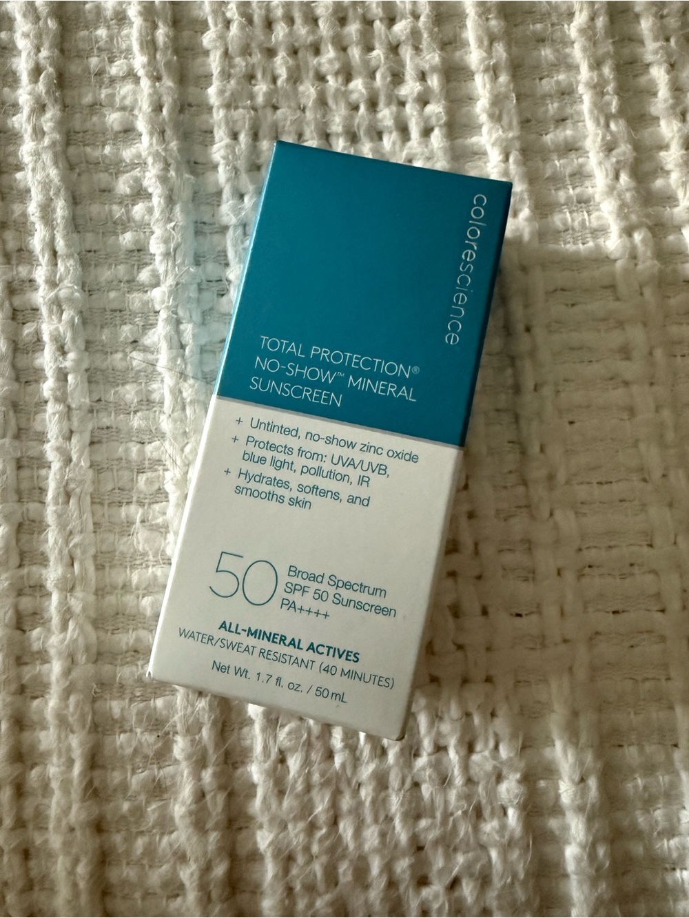 Colorescience Total Protection No-Show Mineral Sunscreen SPF 50